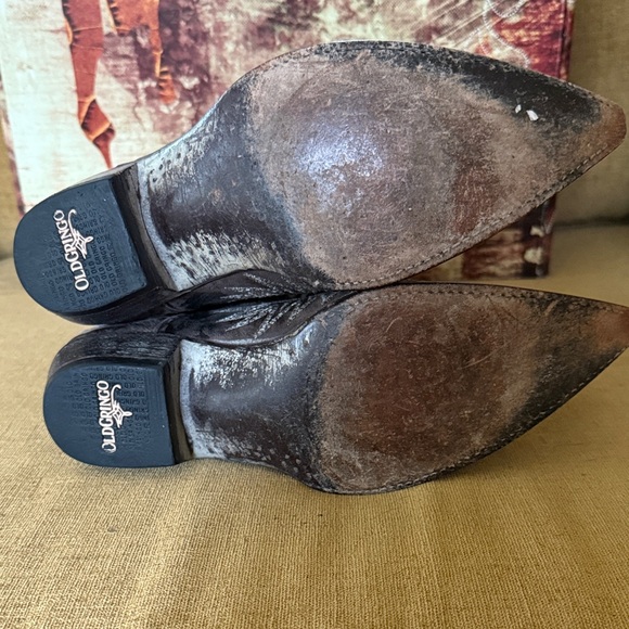 Old Gringo Elvis Cruz Brown Heeled Boots 9.5 - Picture 4 of 8